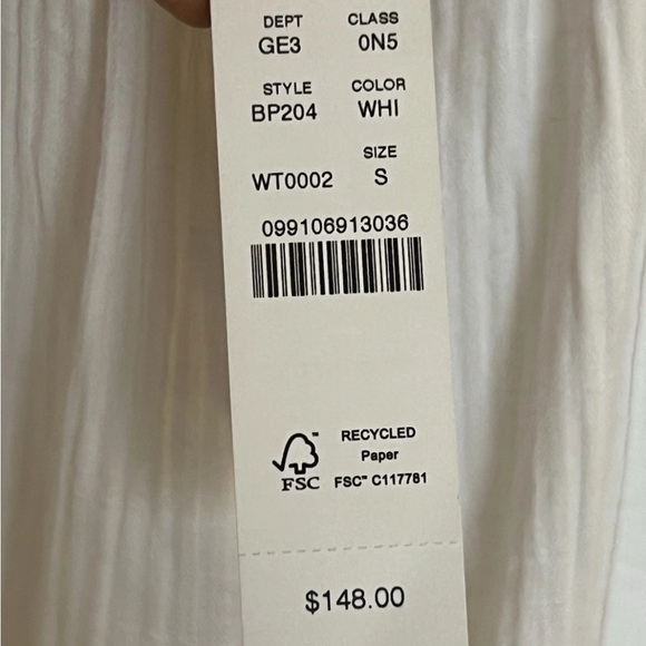 J.Crew Women Maxi Dress Small Tiered Pintuck Tie Back Wedding Preppy Occasion - Picture 3 of 16